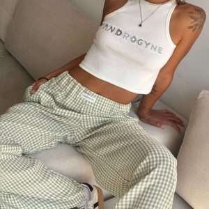 Pantalon Verde cuadros
