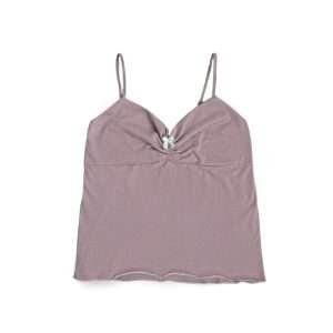 Top algodón Malva