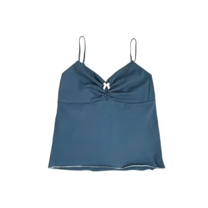 Top algodon azul