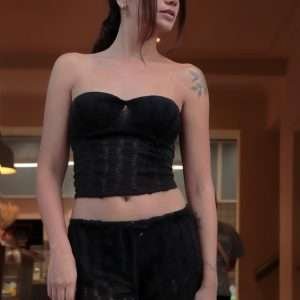 Lace Set Negro (Top & Pantalón)